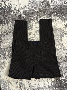 Apt. 9 Brynn Black Pattern Ankle Dress Pants- Sz 8